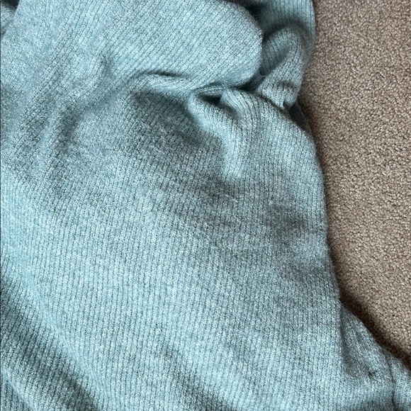 World Market Light Heathered Green Wrap/Sweater - Picture 5 of 7